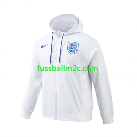 England Weiß Windrunner Jacke 2024-2025